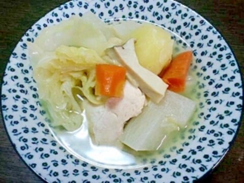 冷蔵庫のお野菜で♪ほっこりポトフふぅ